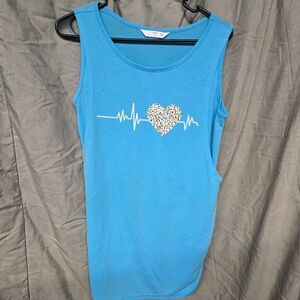 Cute maternity tank top